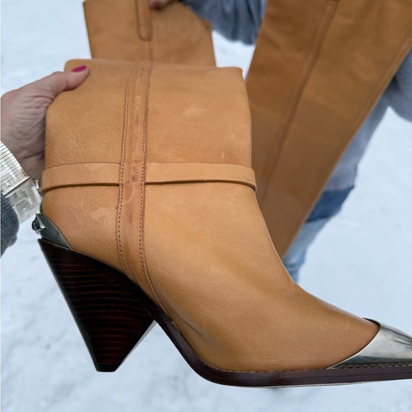 Isabel Marget Thigh's high cowboy boots - Picture 9 of 15